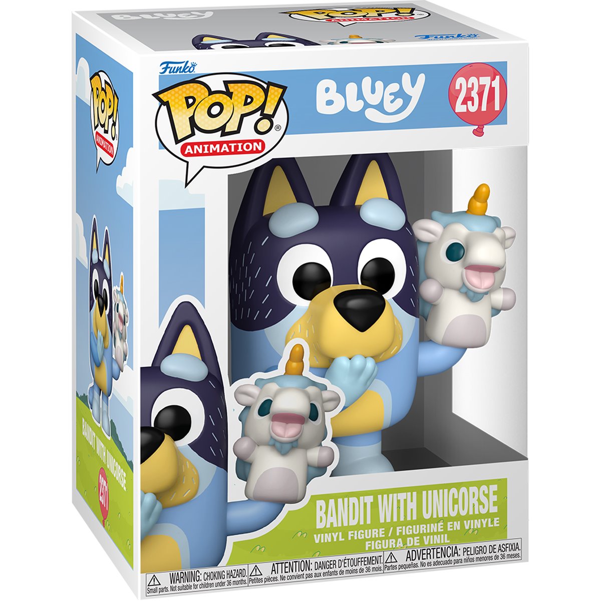 Funko Bluey - Bluey Bandit with Unicorse Vinyl Figure #2371 - Hobby Exclusive (PRE-ORDER JULY 2026)