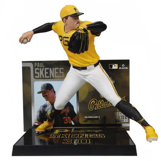 McFarlane - Paul Skenes -PLATINUM CHASE Edition - MLB Sports Picks #1 Pittsburgh Pirates (PRE-ORDER JUNE 2025)