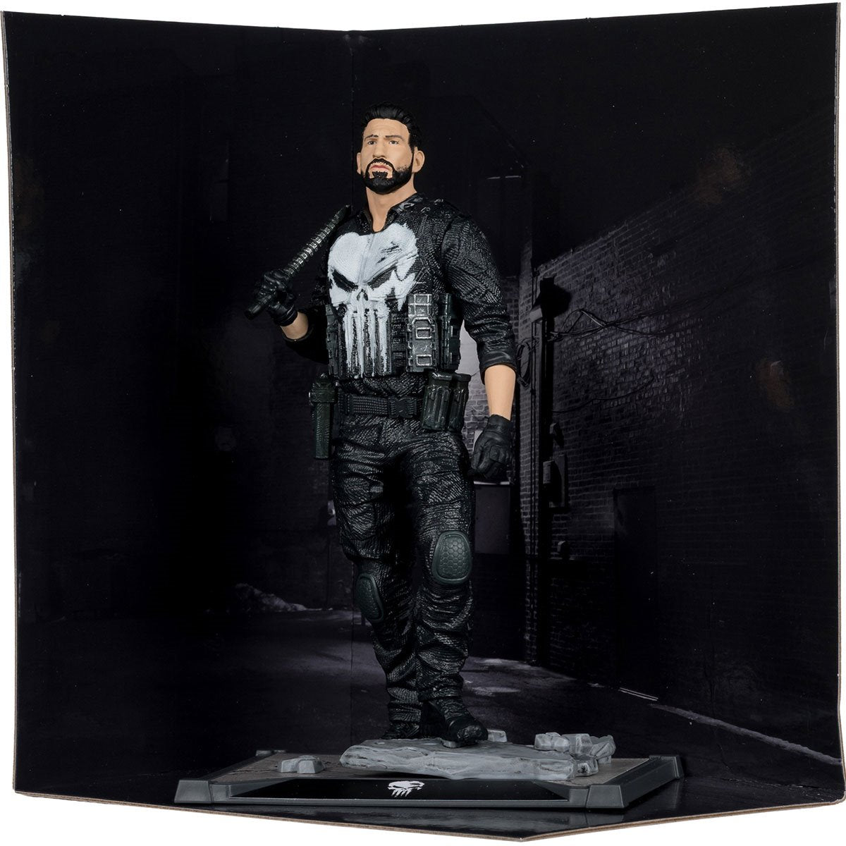 McFarlane - The Punisher - 1:10 Scale Posted Figure with Scene