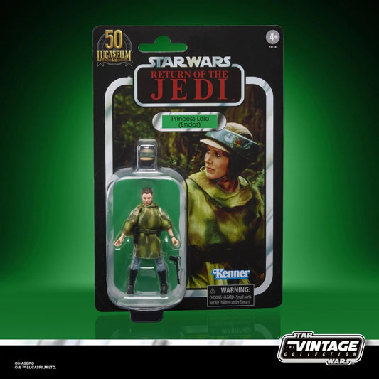 Star Wars 2021 - The Vintage Collection - Princess Leia (Endor)- Kenner 3.7-Inch Action Figure