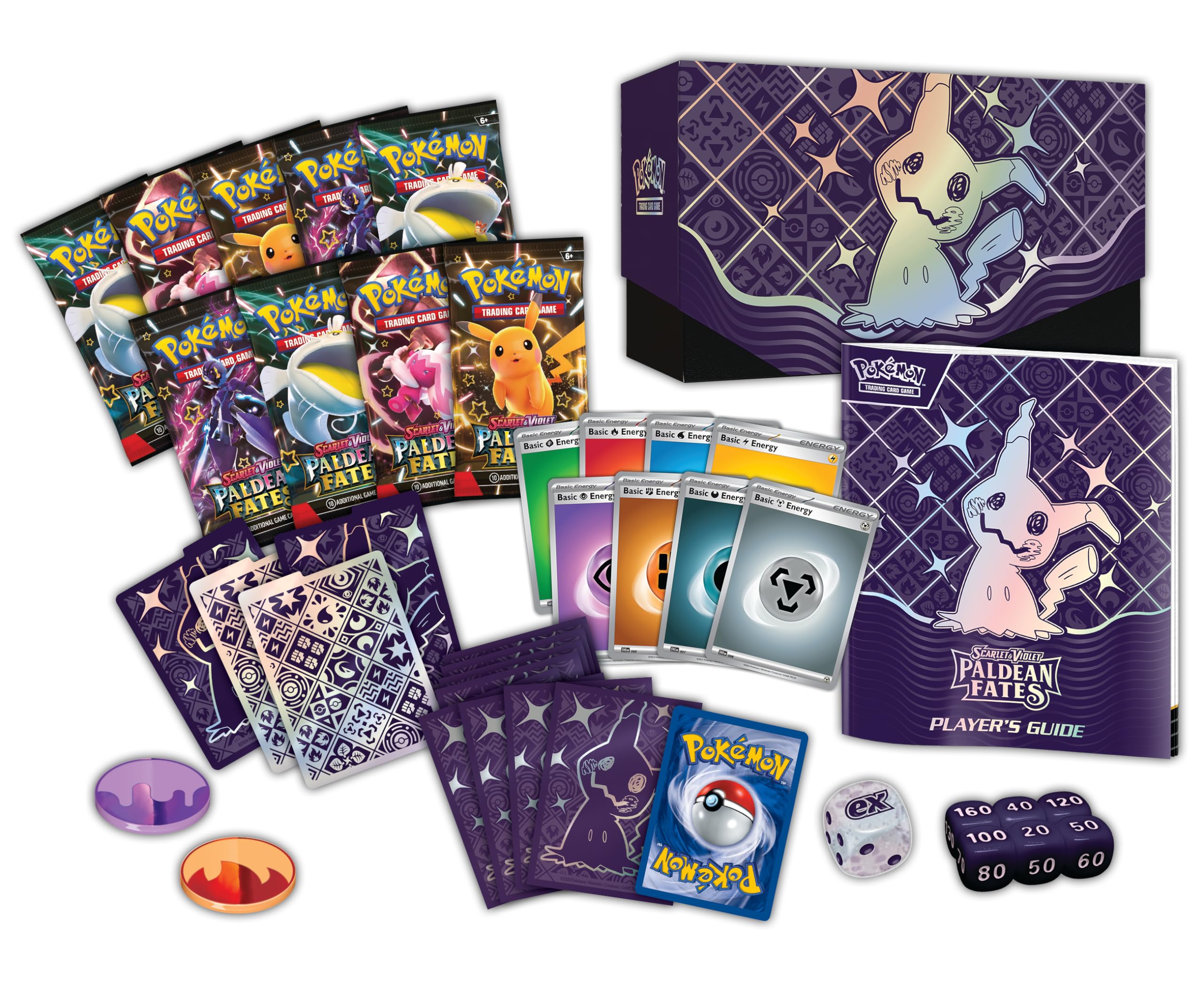 newtype rising booster box price Pokemon TCG: Hidden Fates Premium Powers Collection | 7 Hidden Fates  Booster Packs : Toys & Games main image 0