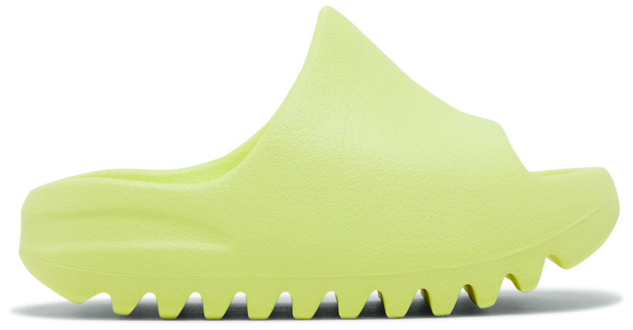 adidas Yeezy Slides Kids 'Glow Green' 2022 - HQ4116 – SoleSavy