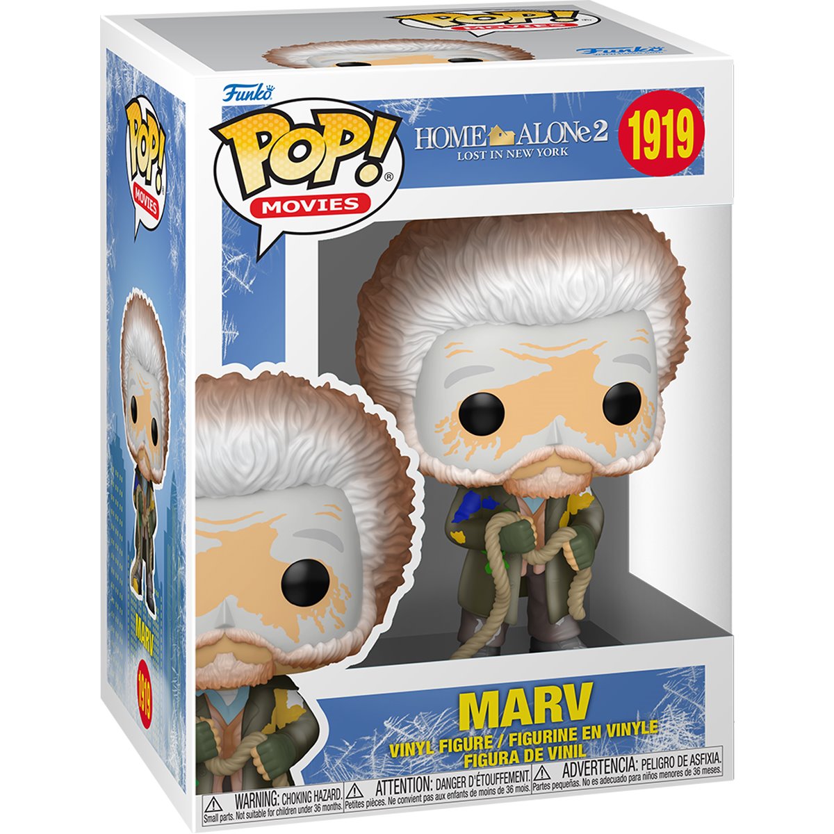 Funko Movies - Home Alone 2 Complete Set of 3 - Kevin #1918, Harry #1917, Marv #1919