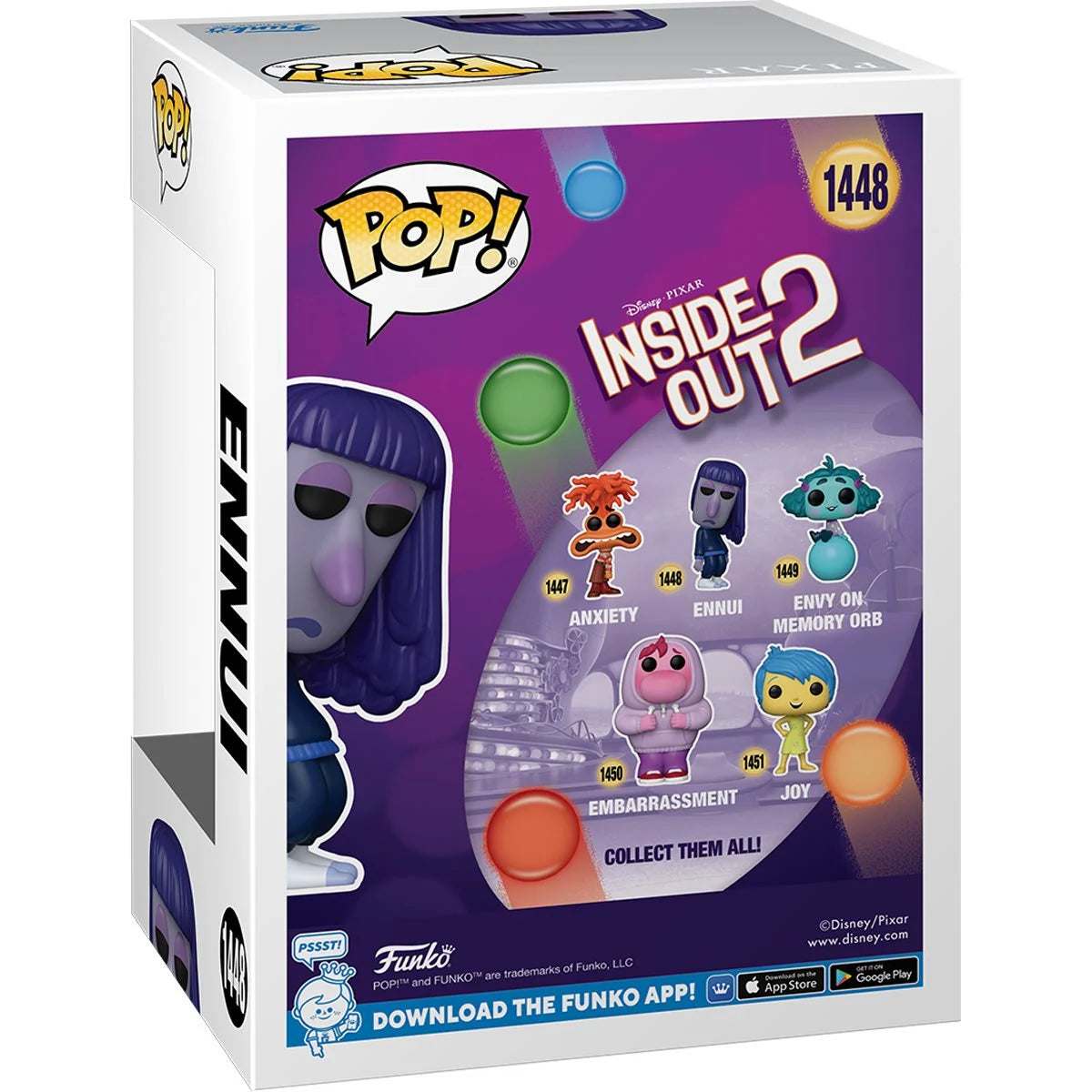 Funko Pop! - Inside Out 2 Ennui - #1448