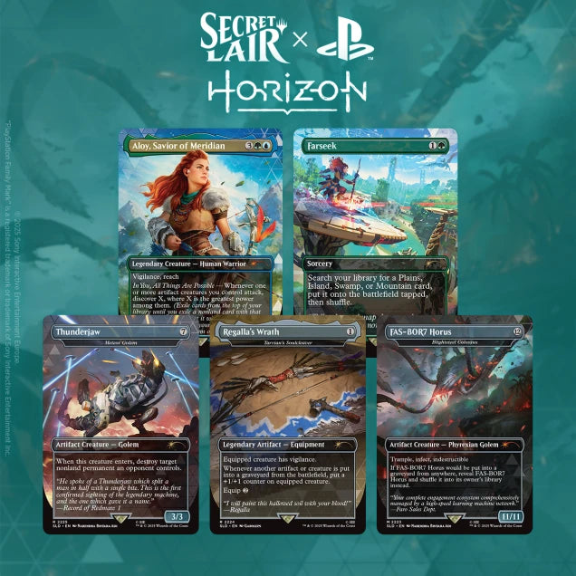 Magic: The Gathering - Secret Lair x Horizon: Into the Forbidden West SEALED (PRE-ORDER LATE NOV)