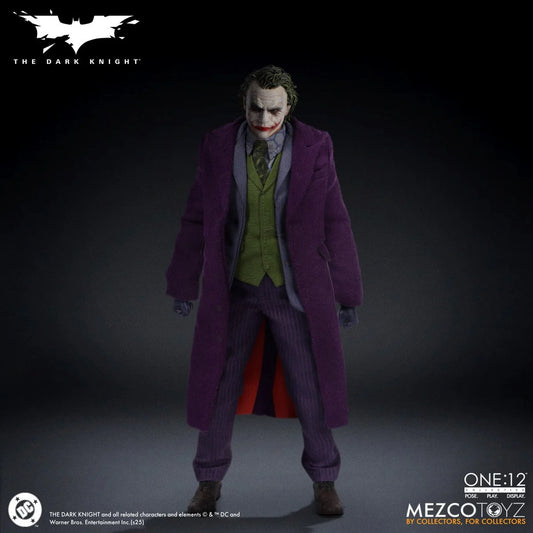 The Dark Knight Joker - Mezco Toys - One:12 Collective Action Figure (PRE-ORDER AUGUST 2026)
