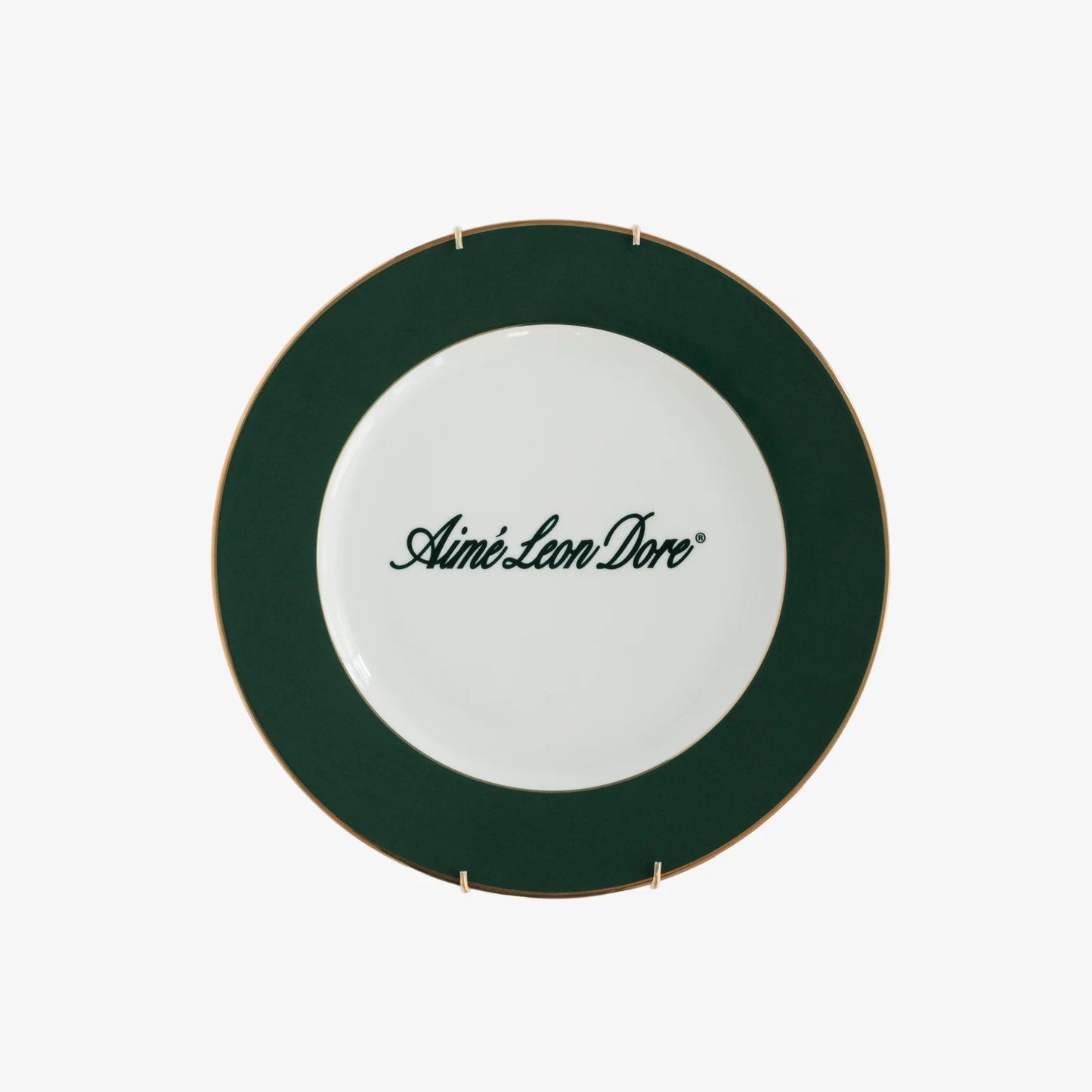 Aime Leon Dore - ALD FW20 Script Logo - Large Plate w/ Hanging Kit - BOTANICAL GREEN