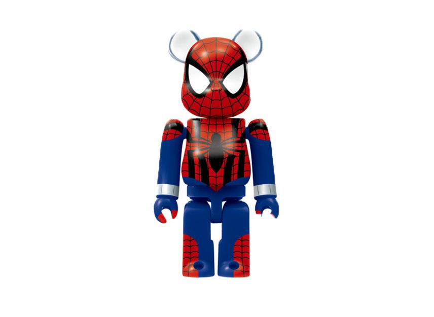 Medicom Bearbrick - Spider-Man Ben Reilly #5 - Spider-Man Keychain - Japan Lottery Exclusive 100%