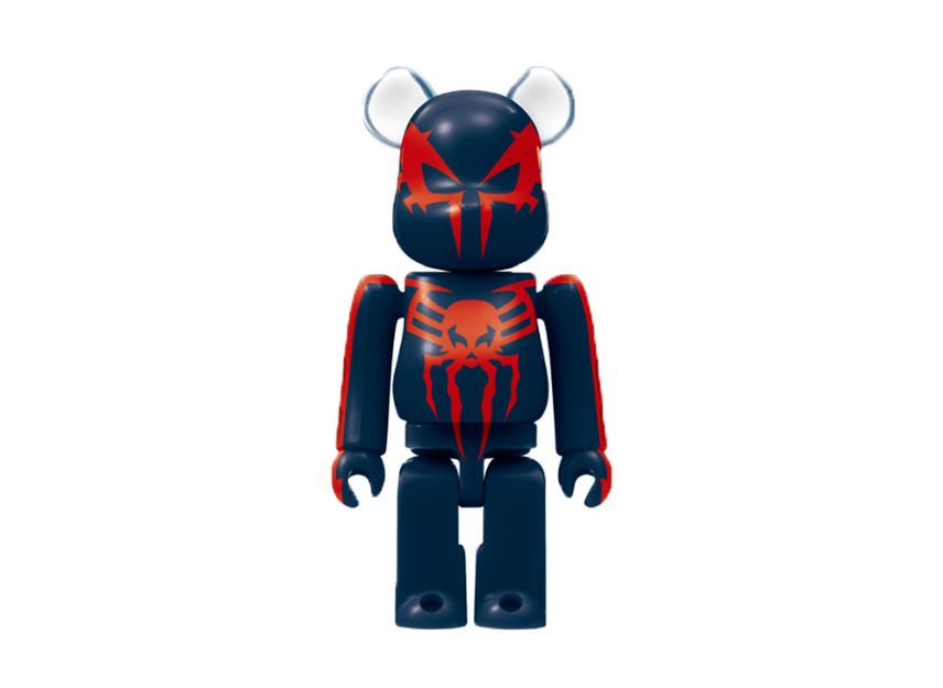 Medicom Bearbrick - Spider-Man 2099 #10 - Spider-Man Keychain - Japan Lottery Exclusive 100%