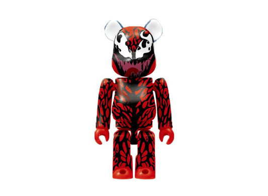 Medicom Bearbrick - Carnage #12 - Spider-Man Keychain - Japan Lottery Exclusive 100%