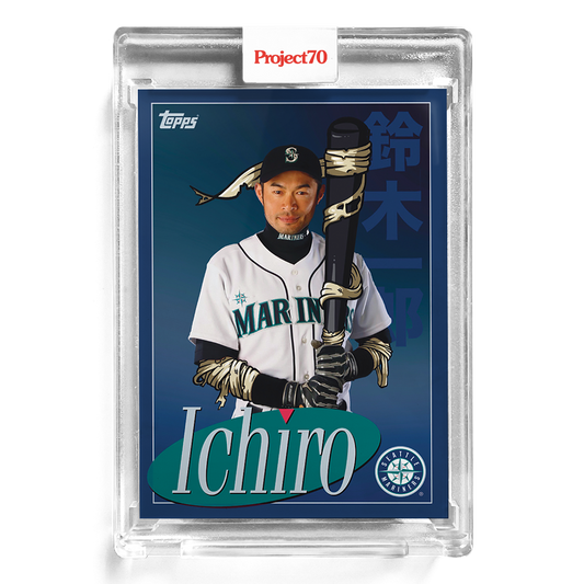 2021 Topps Project 70 - Blue the Great - 2012 Topps Baseball - Ichiro #166 - Limited to /1541