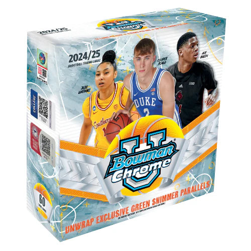 2024-25 Topps Bowman University Chrome - Basketball Mega Box