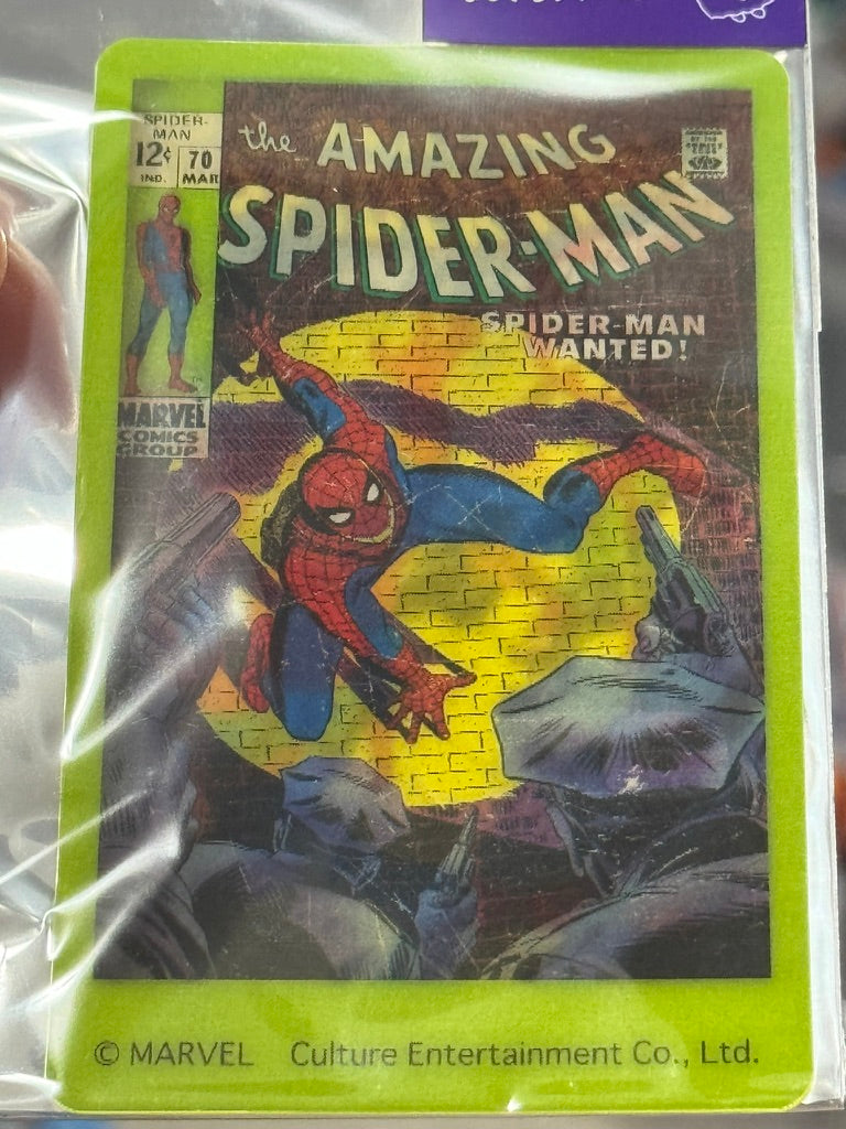 Marvel Japan - Amazing Spiderman Comic Cover Lenticular Sticker
