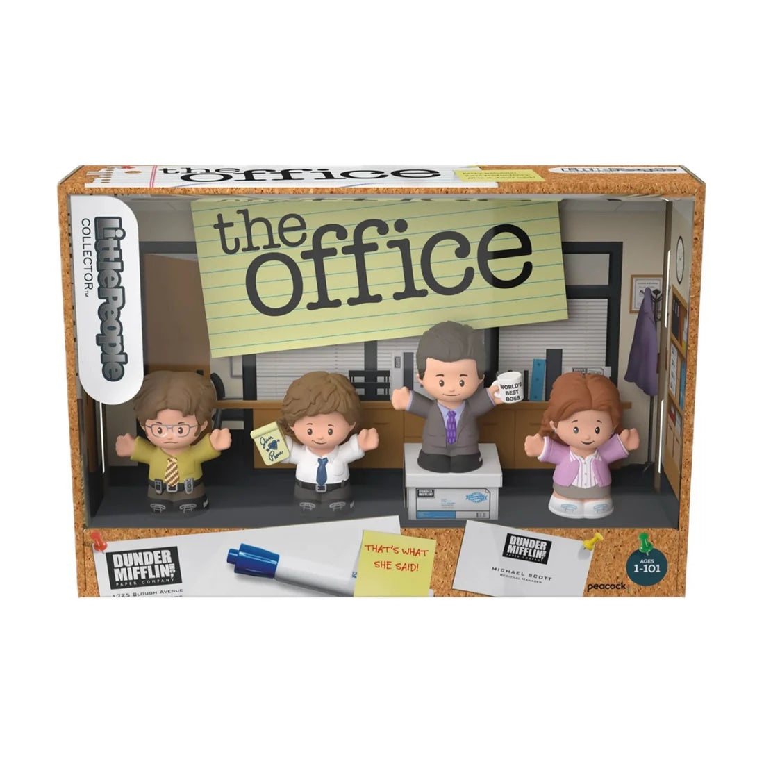 Little People - The Office Collectible Figurines Set - Fisher Price