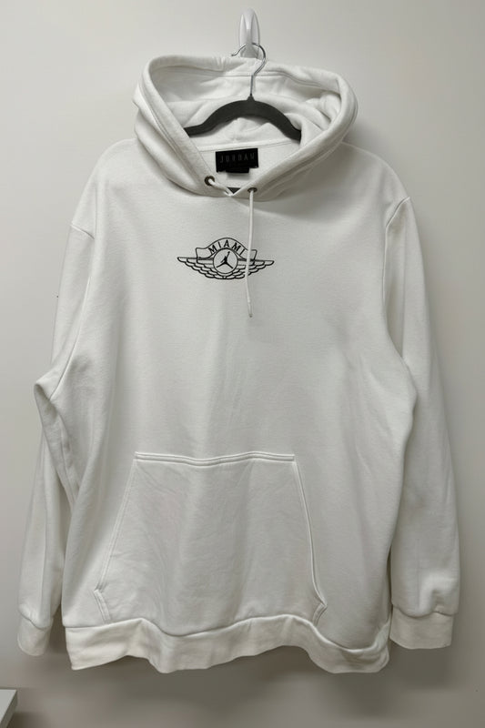 Air Jordan x Solefly Miami Wings Logo Hoodie - Gently Worn