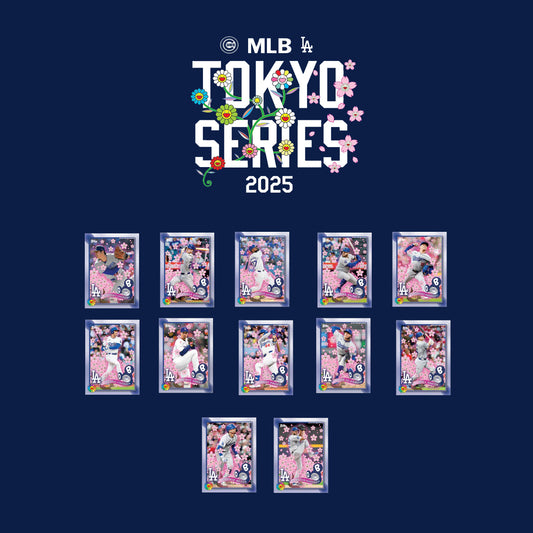 2025 Topps Tokyo Series - Takashi Murakami - LA Dodgers - 12 Card Complete Team Set w/ Ohtanti
