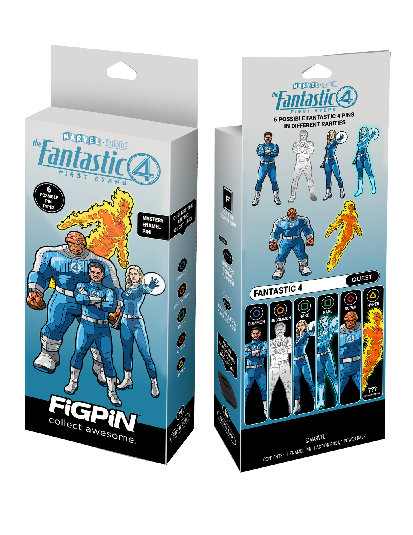 FiGPiN - Fantastic Four Quest - BLIND BOX - Chance of Hyper Rare
