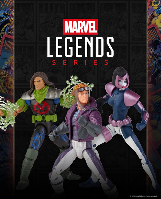Marvel Legends Series - X-Force Marvel Legends Rictor, Domino, and Cannonball 6-Inch Action Figures 3-Pack (PRE-ORDER JAN 2027)