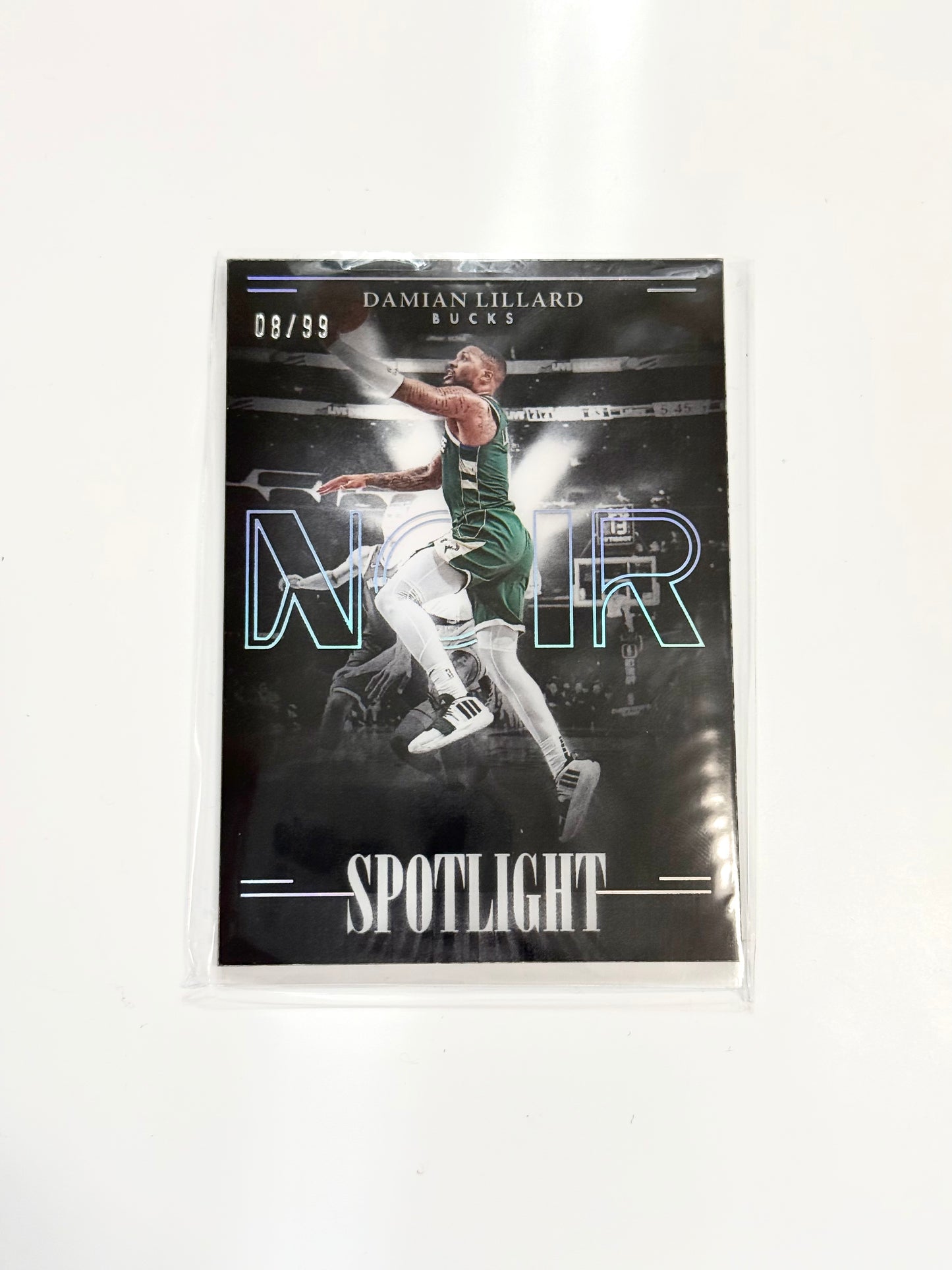 2023-24 Panini Noir - Damian Lillard -  Spotlight - Numbered 8/99 - #11 - Ungraded Card