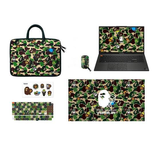 A Bathing Ape x ASUS Vivobook BAPE Edition Light Etched 15.6" OLED 120Hz Laptop