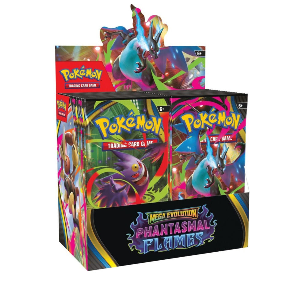 Pokemon - Mega Evolution - Phantasmal Flames Booster Box (MAX 1) - PRE-ORDER NOV 2025