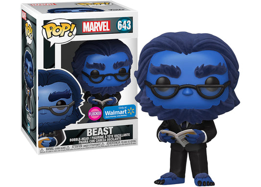 Funko - Marvel - Beast (Flocked) - Walmart Exclusive - #643
