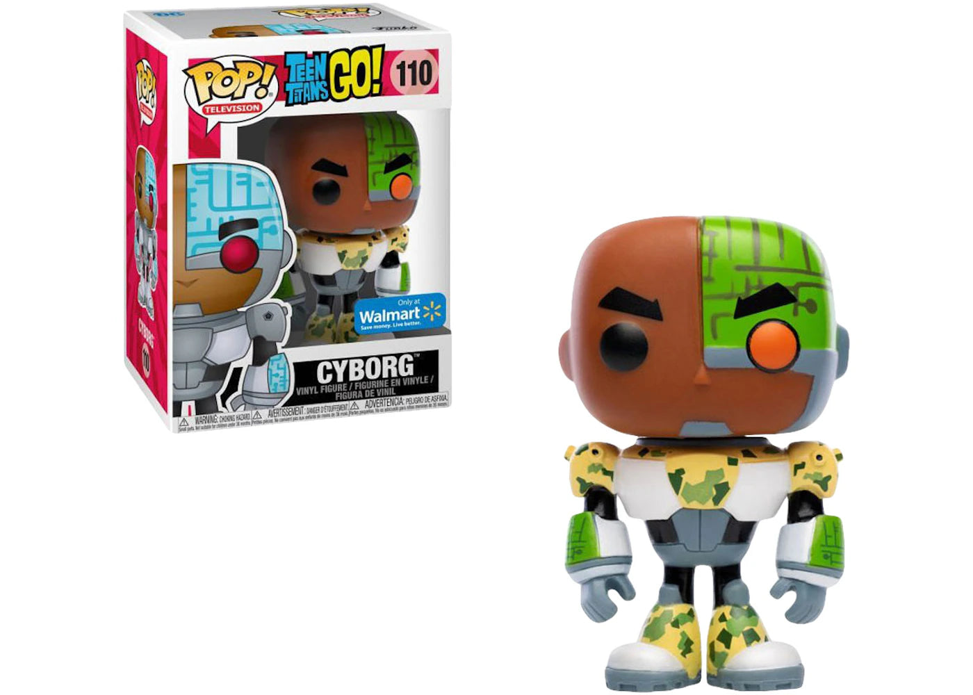 Funko - TV - Teen Titans Go! - Cyborg (Walmart Exclusive)- #110