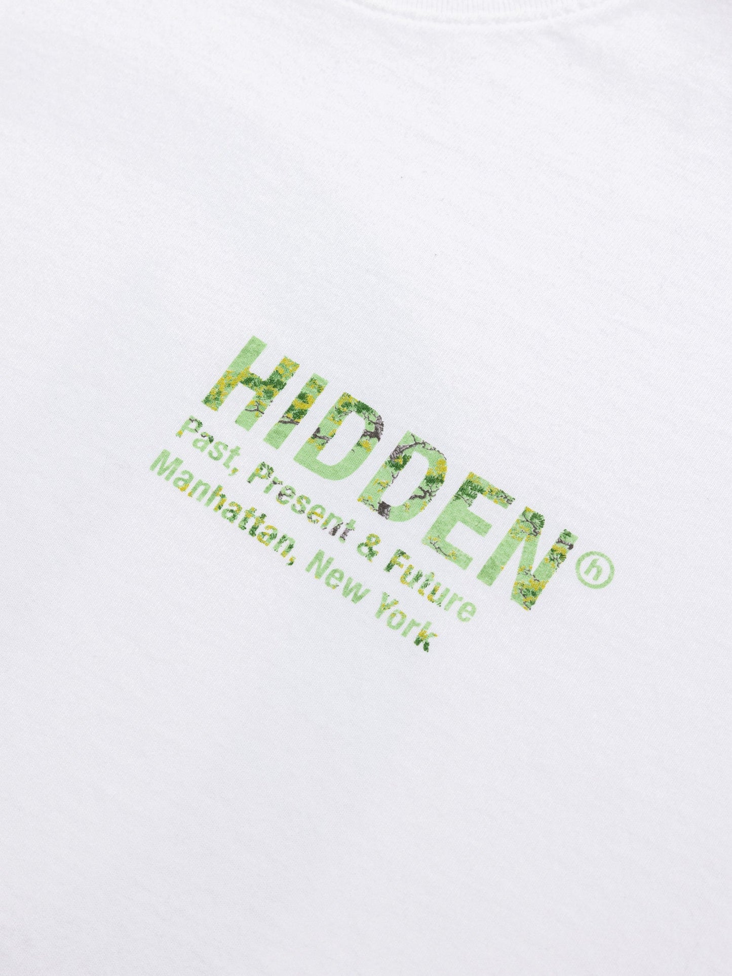 Hidden NY Bonsai H Logo Tee White