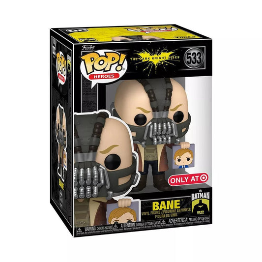 Funko Heroes - The Dark Knight Rises - Bane Vinyl with Harvey Dent Photo - #533