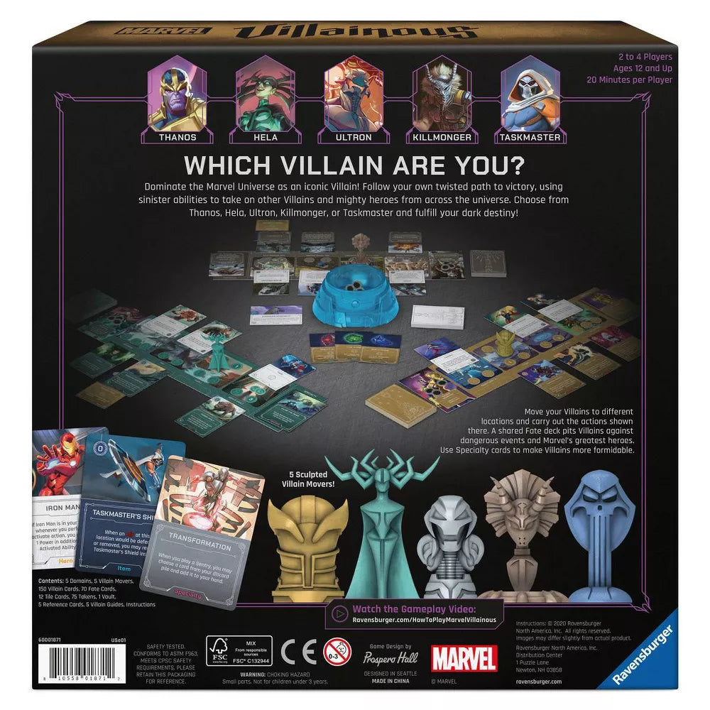 Marvel Villainous: Infinite Power Board Game - Ravensburger