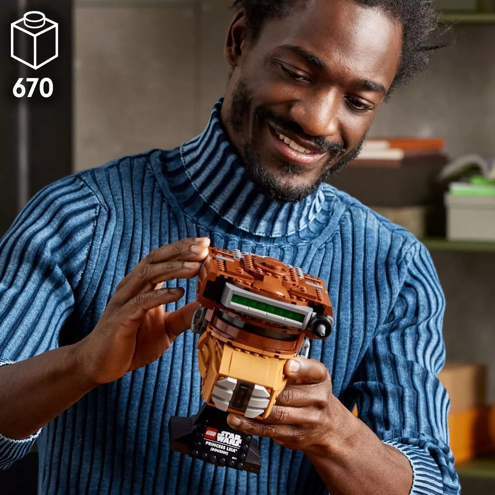 LEGO Star Wars - Princess Leia (Boushh) Helmet Model Building Kit - #75351 (RETIRED)