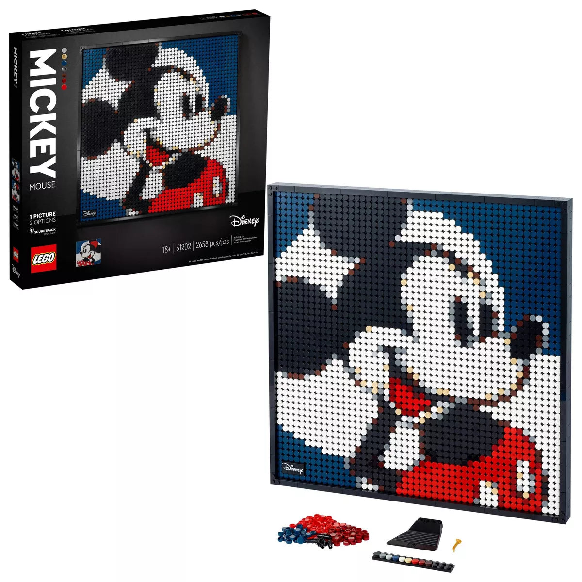 LEGO Art - Disney's Mickey Mouse or Minnie Mouse #31202 (RETIRED)