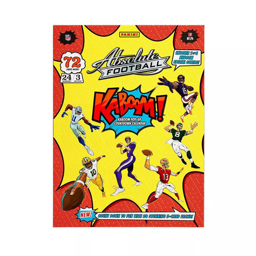 Panini NFL - Absolute Football KABOOM! Pop-Up Countdown Calendar -24 Packs