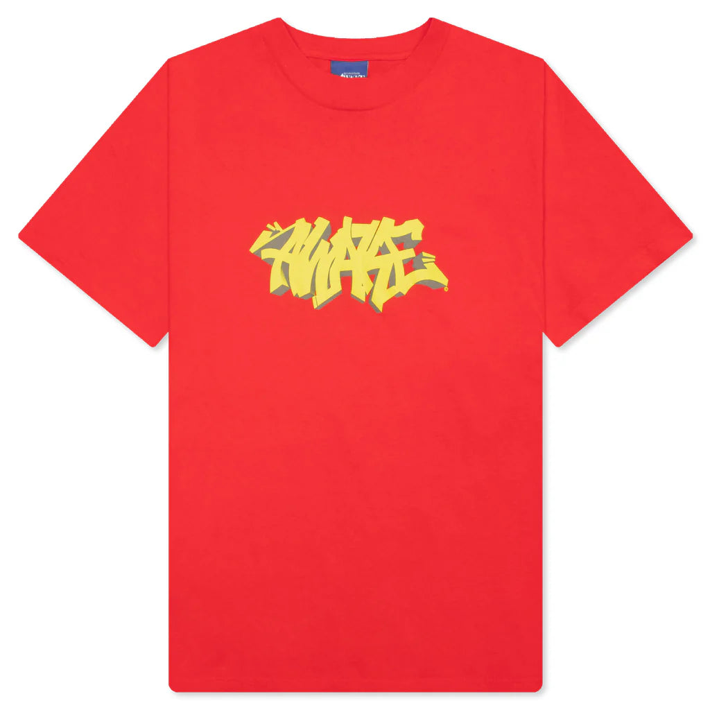 【AWAKE NY】Awake NY GRAFFITI SS Tee Awake NY Graffiti Tee - Red – SoleSavy