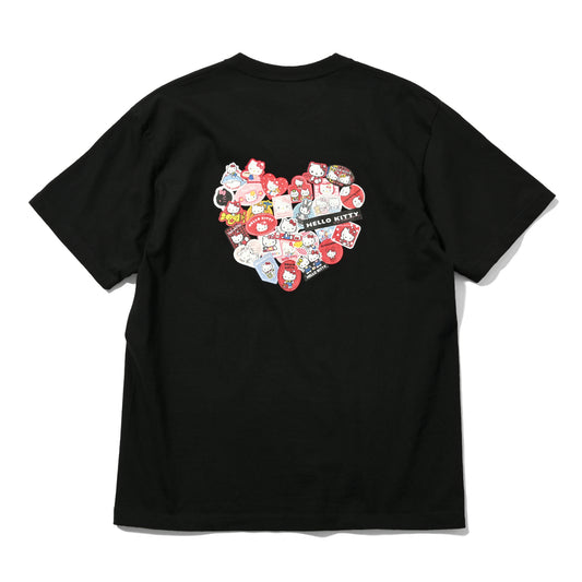 Hello Kitty 50th Anniversary Tokyo T-Shirt BLACK HEART (Japan Exclusive)