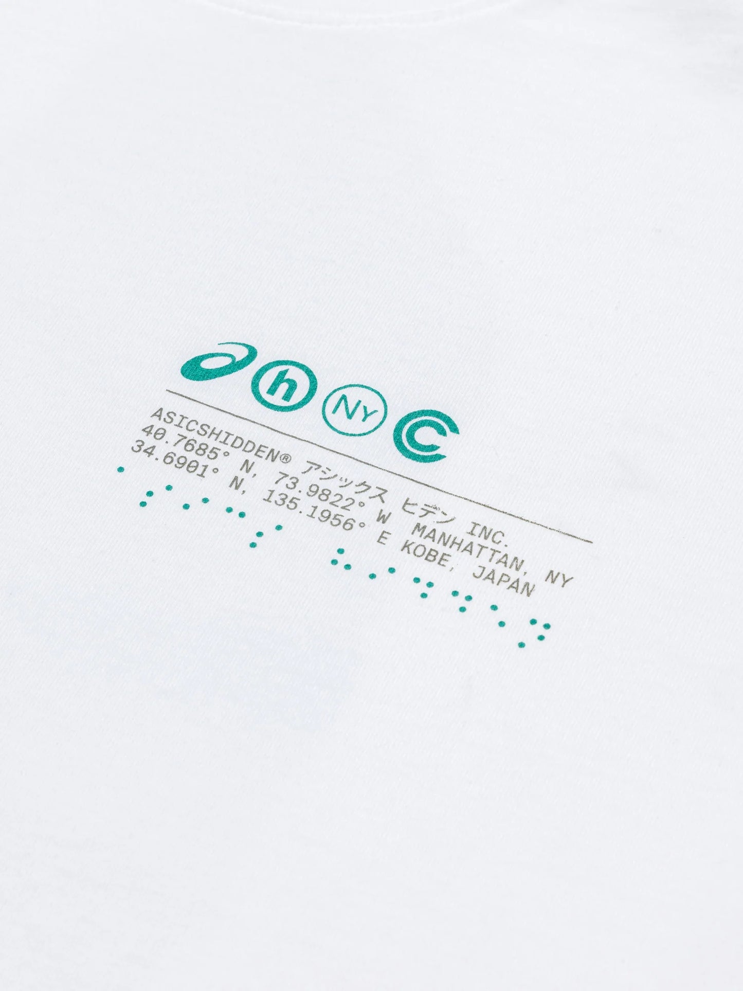 ASICS x Hidden NY Pretech Stone Tee White