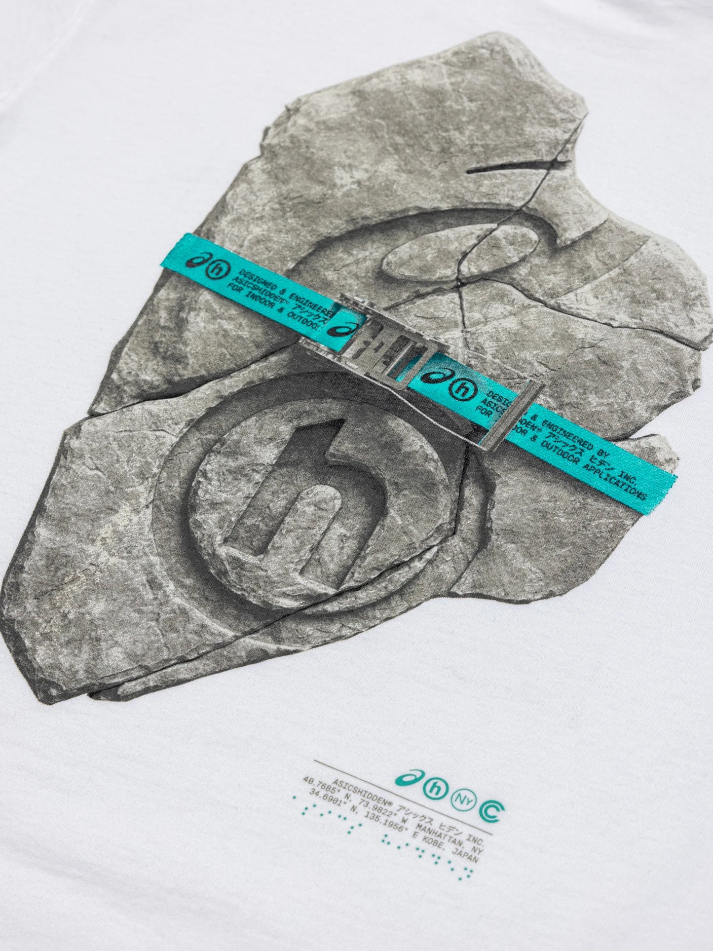 ASICS x Hidden NY Pretech Stone Tee White
