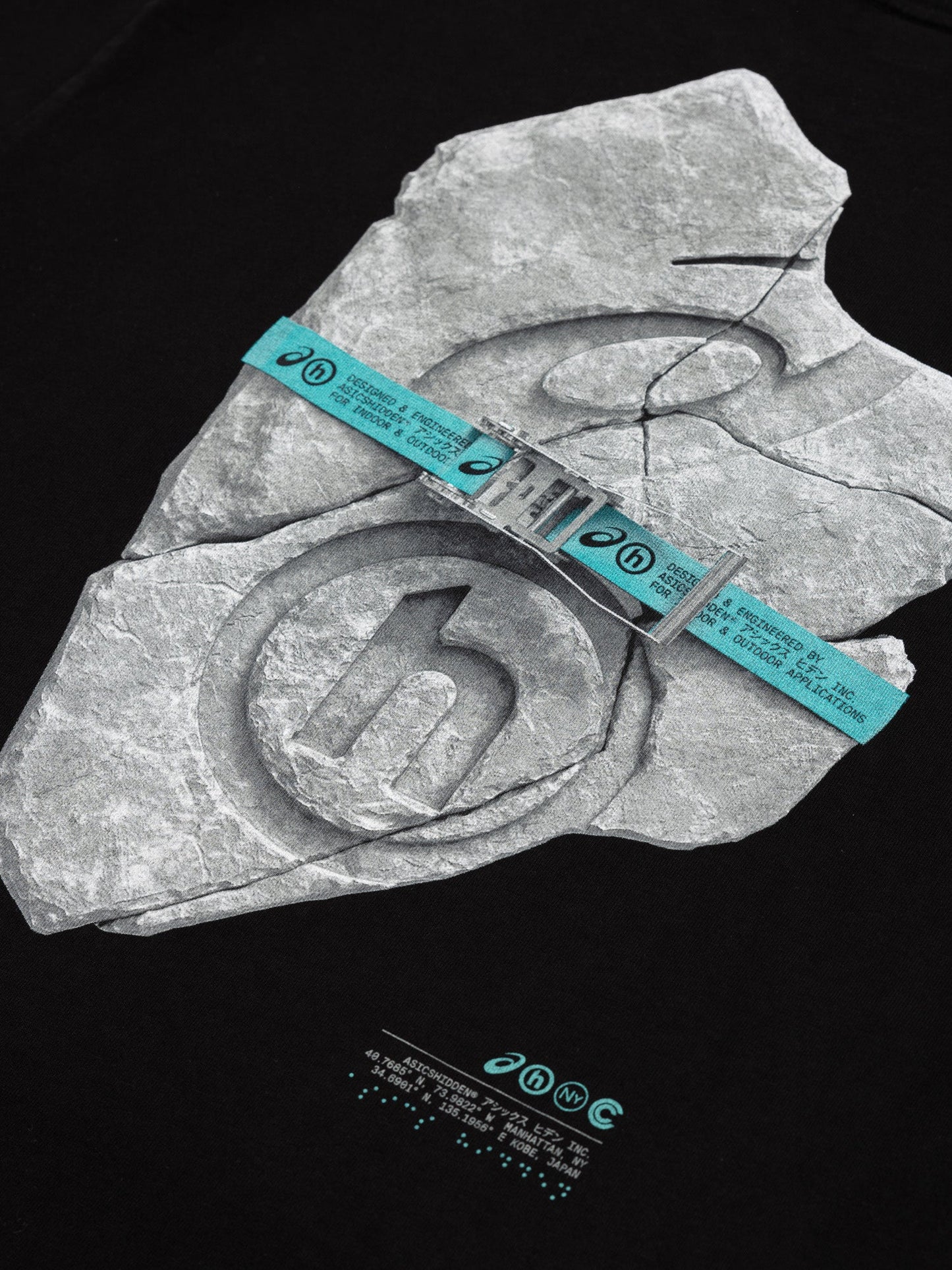 ASICS x Hidden NY Pretech Stone Tee Black