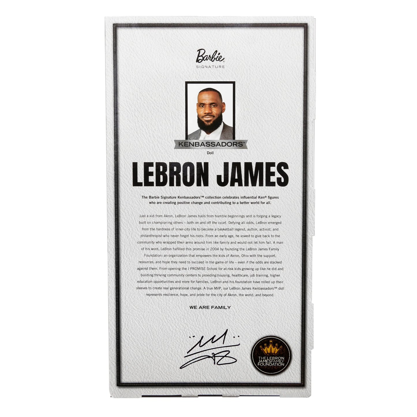 Barbie Signature - LeBron James - Kenbassadors Doll - Mattel Creations HRM33