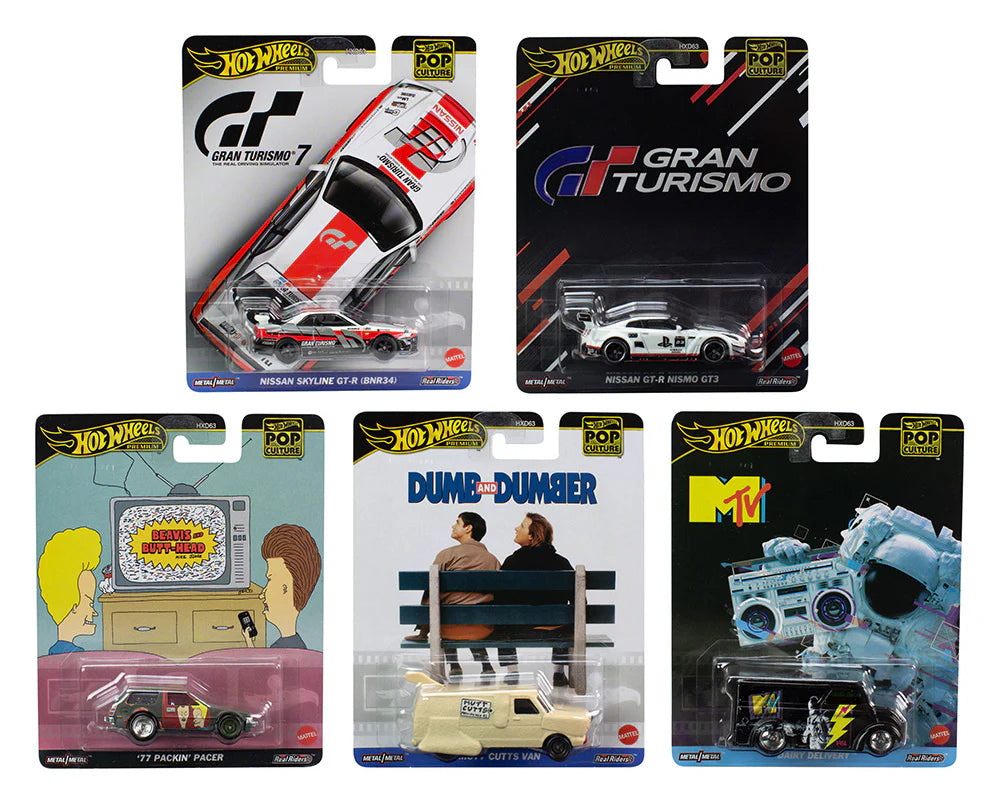Hot Wheels - Pop Culture C Case - 2024 Complete Set - HXD63-956C