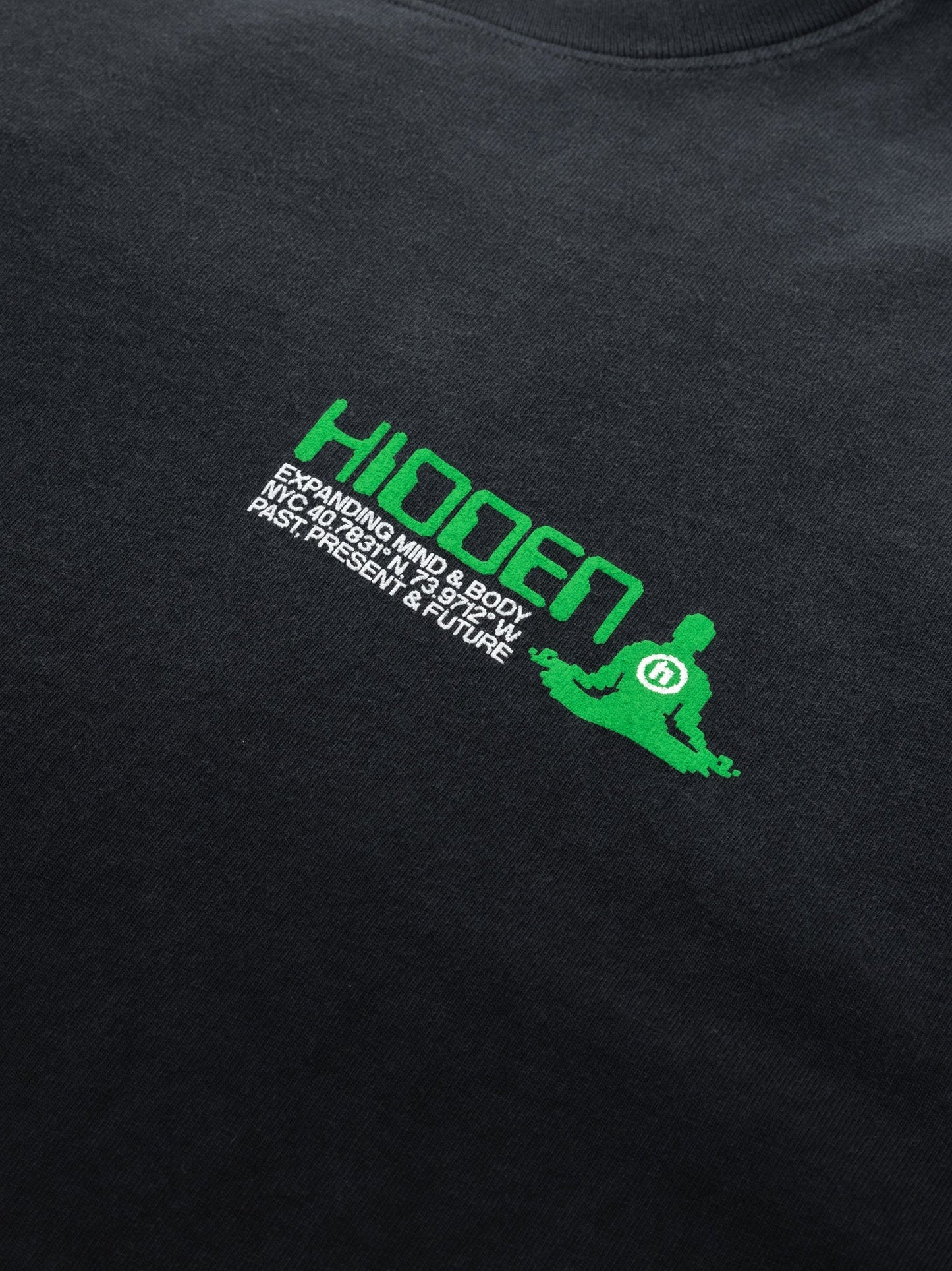 Hidden NY HIDDEN Zen Tee Washed Black