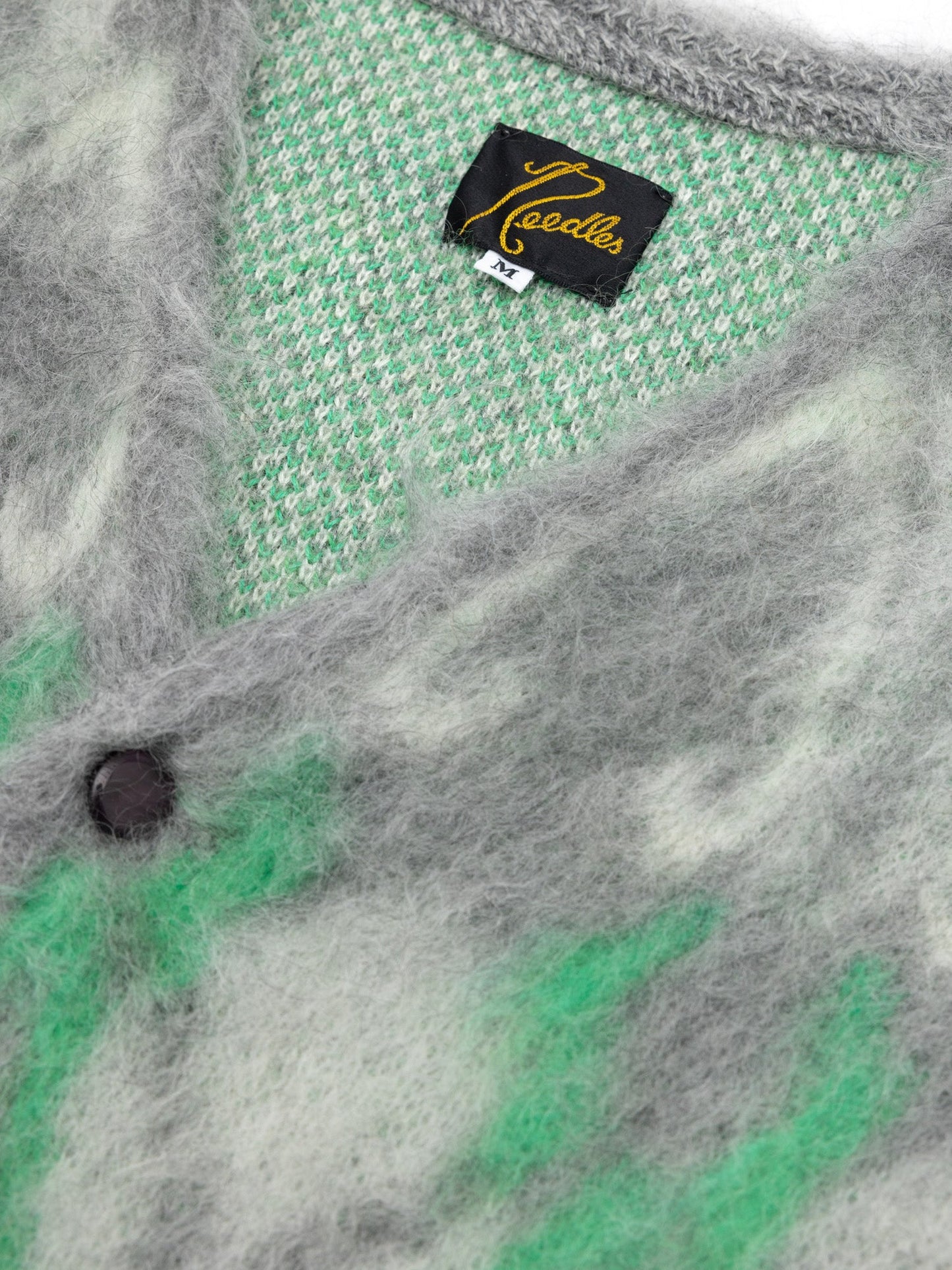 Hidden NY x Needles Psychedelic Mohair Cardigan