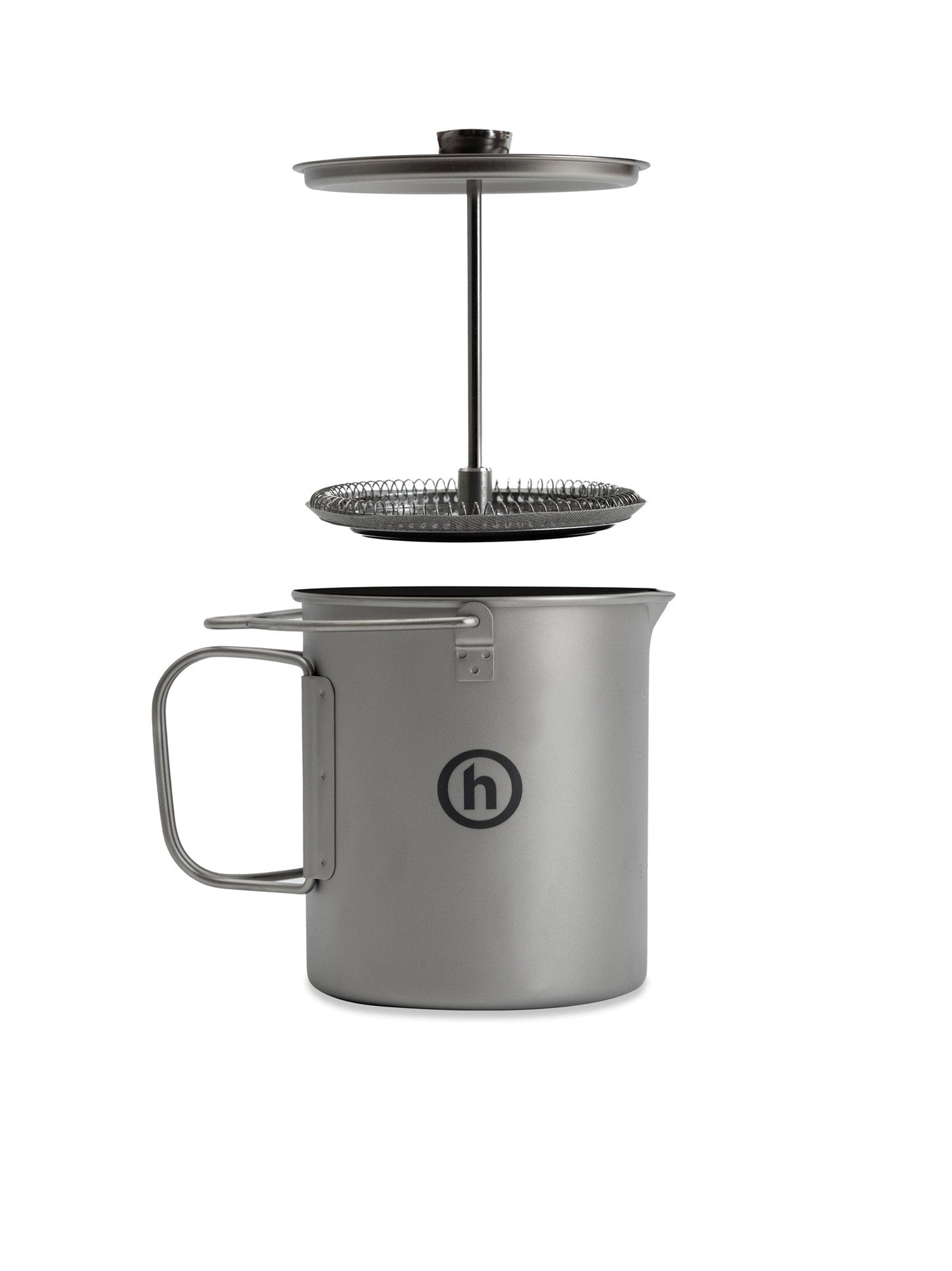 Hidden NY Titanium French Press