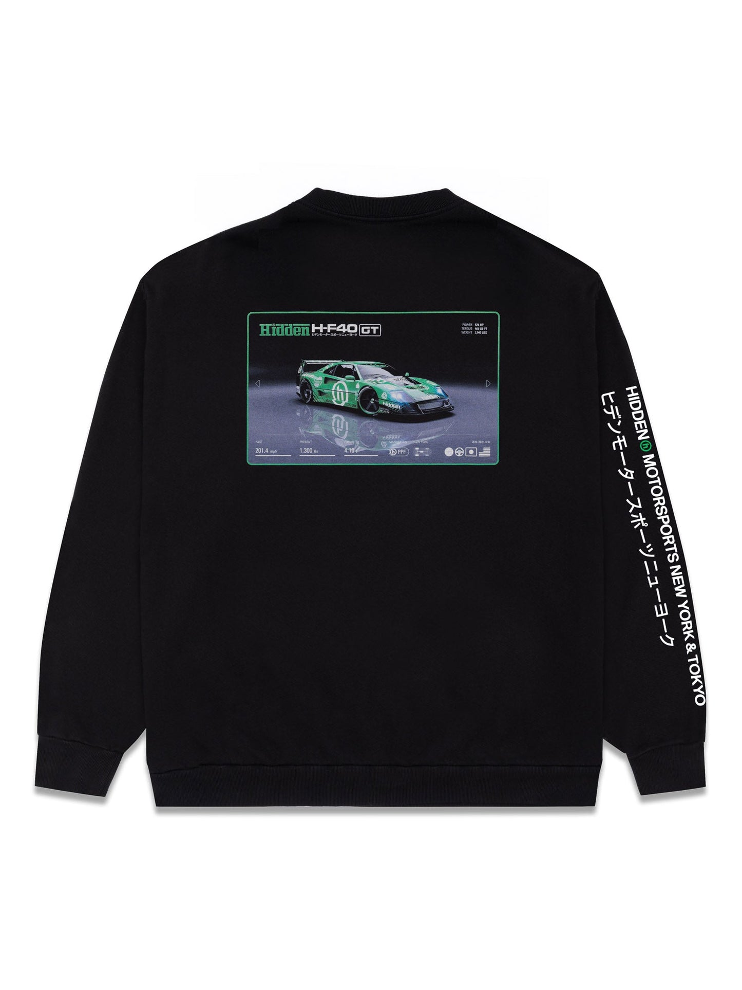 Hidden NY Selection Screen L/S Tee Black