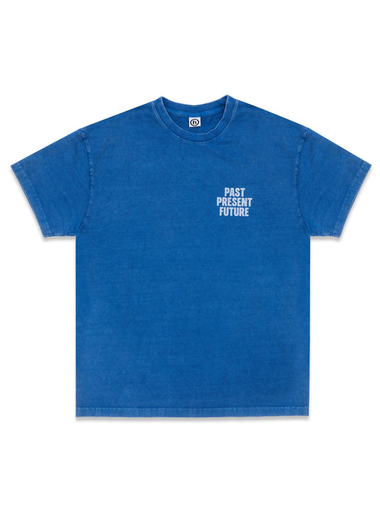 Hidden NY Past, Present & Future Tee Washed Blue