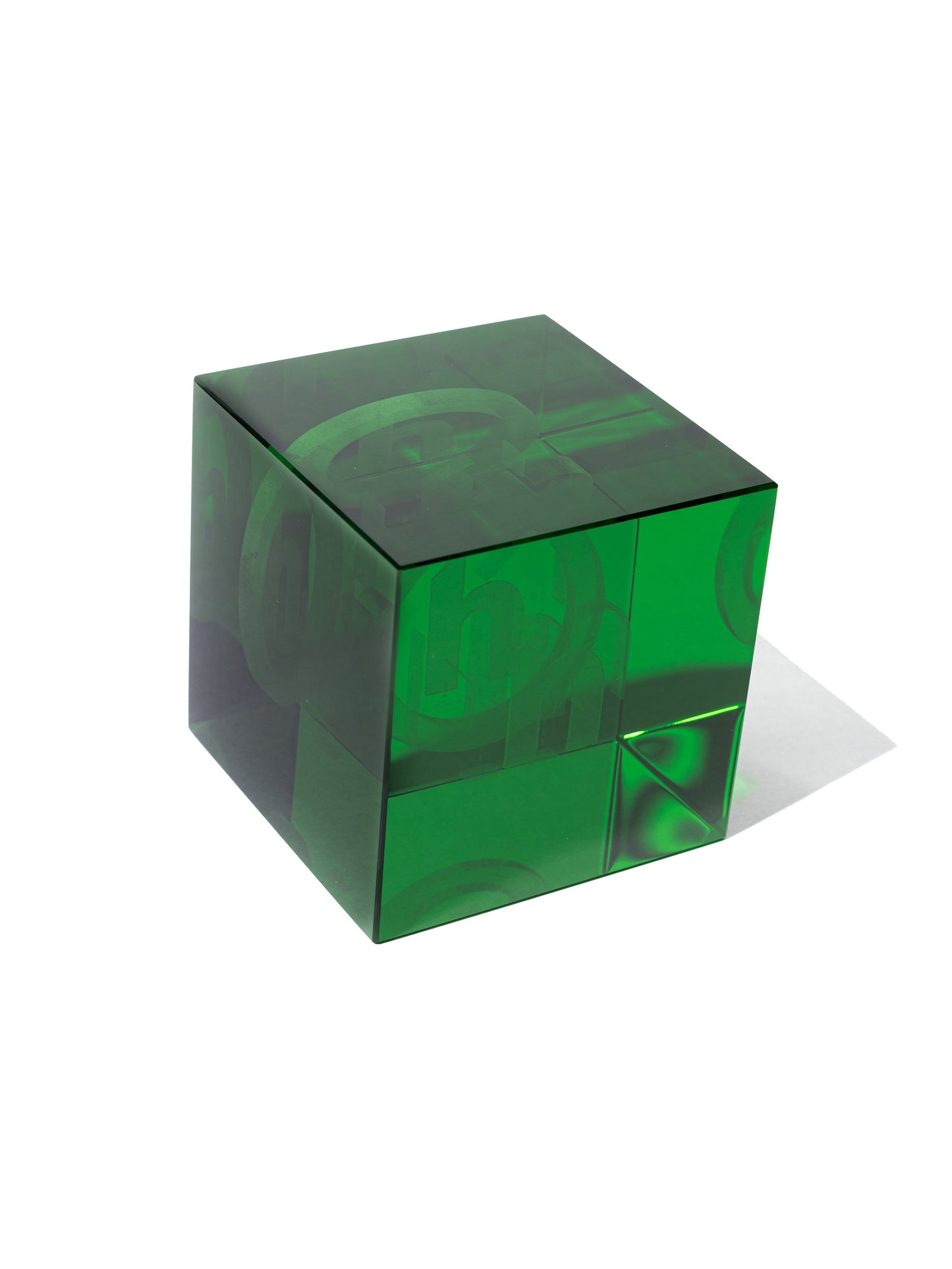 Hidden NY Crystal Paperweight