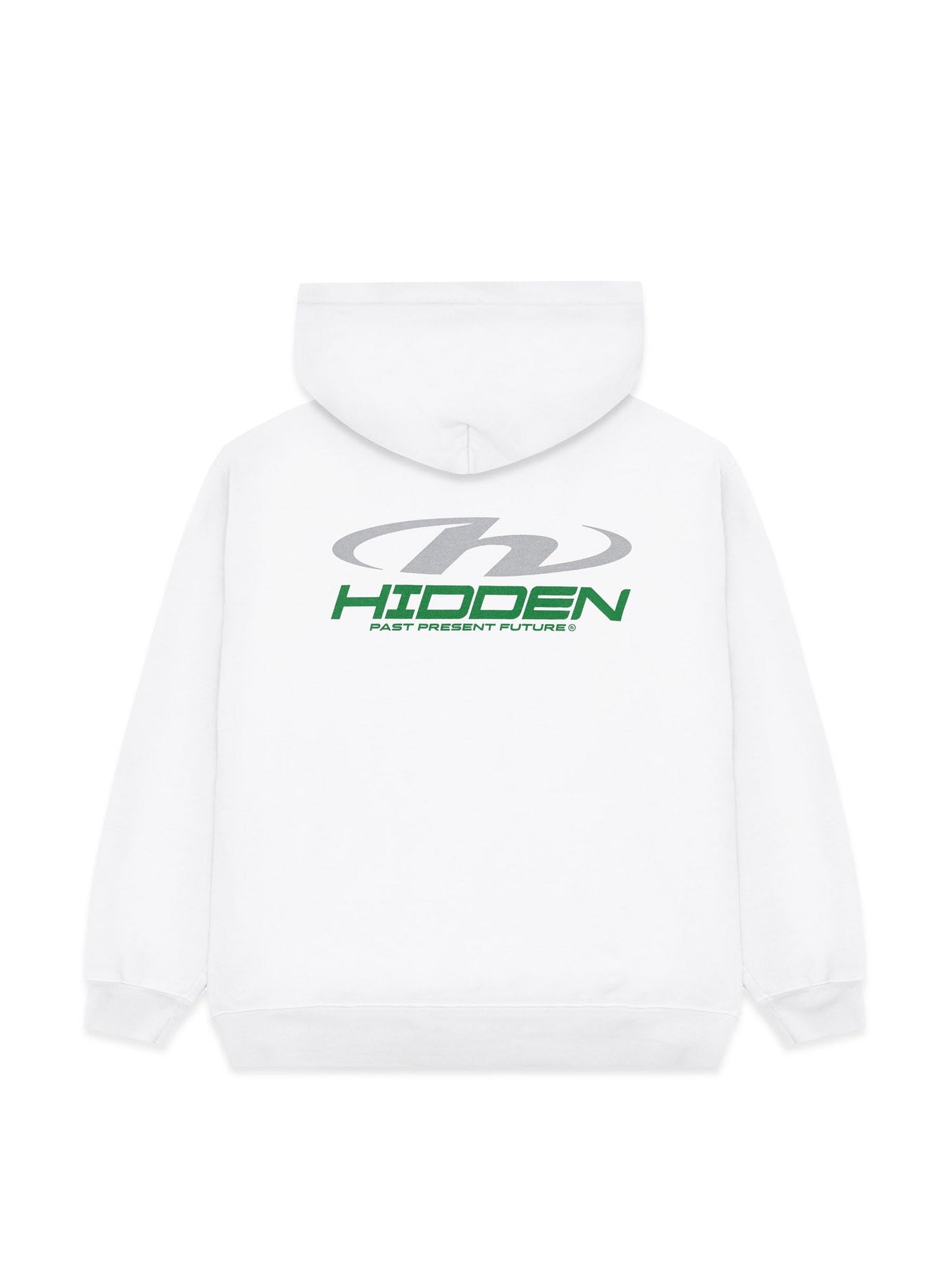 Hidden NY Oval h Hoodie White