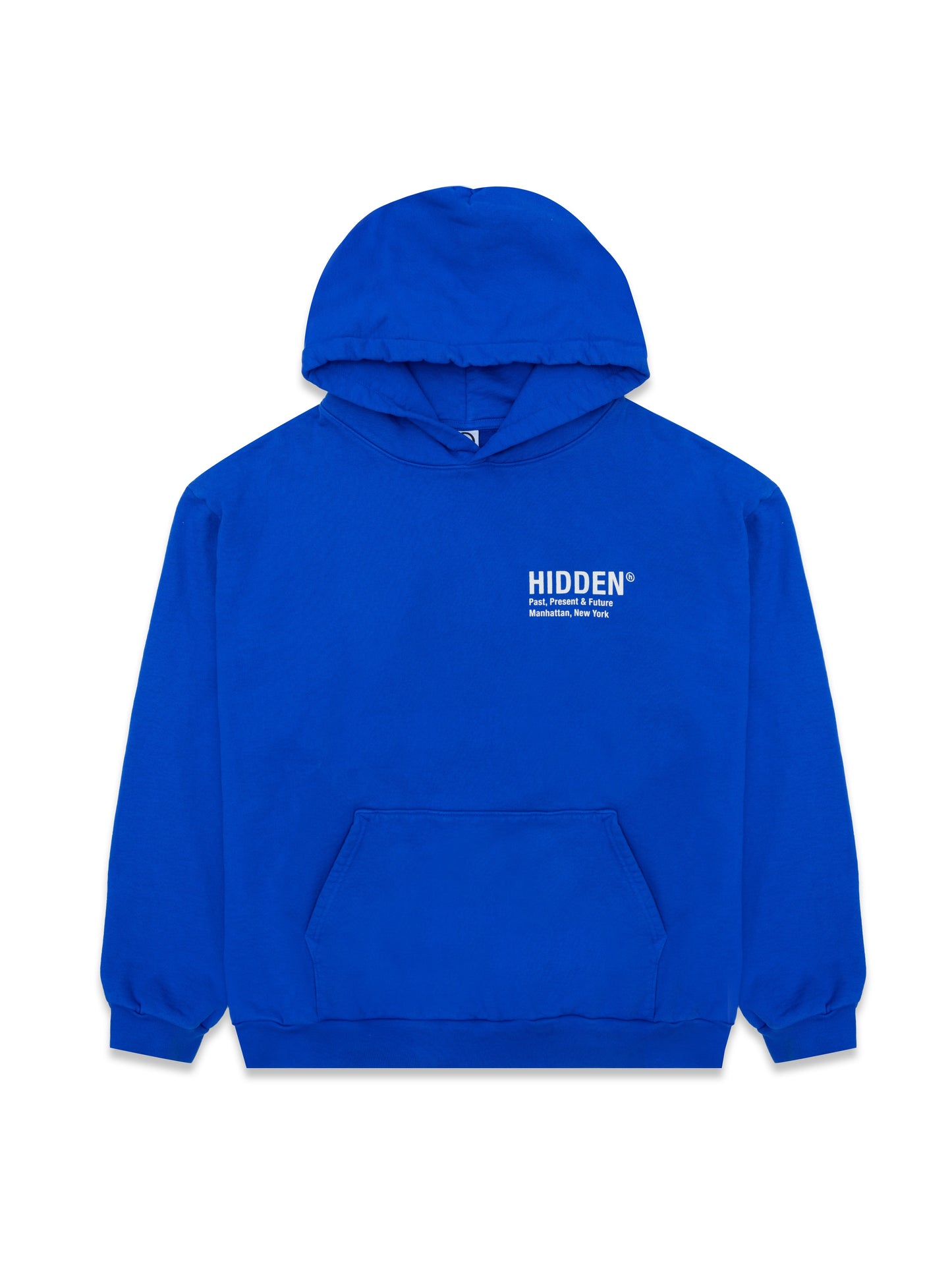 Hidden NY H Logo Hoodie Cobalt
