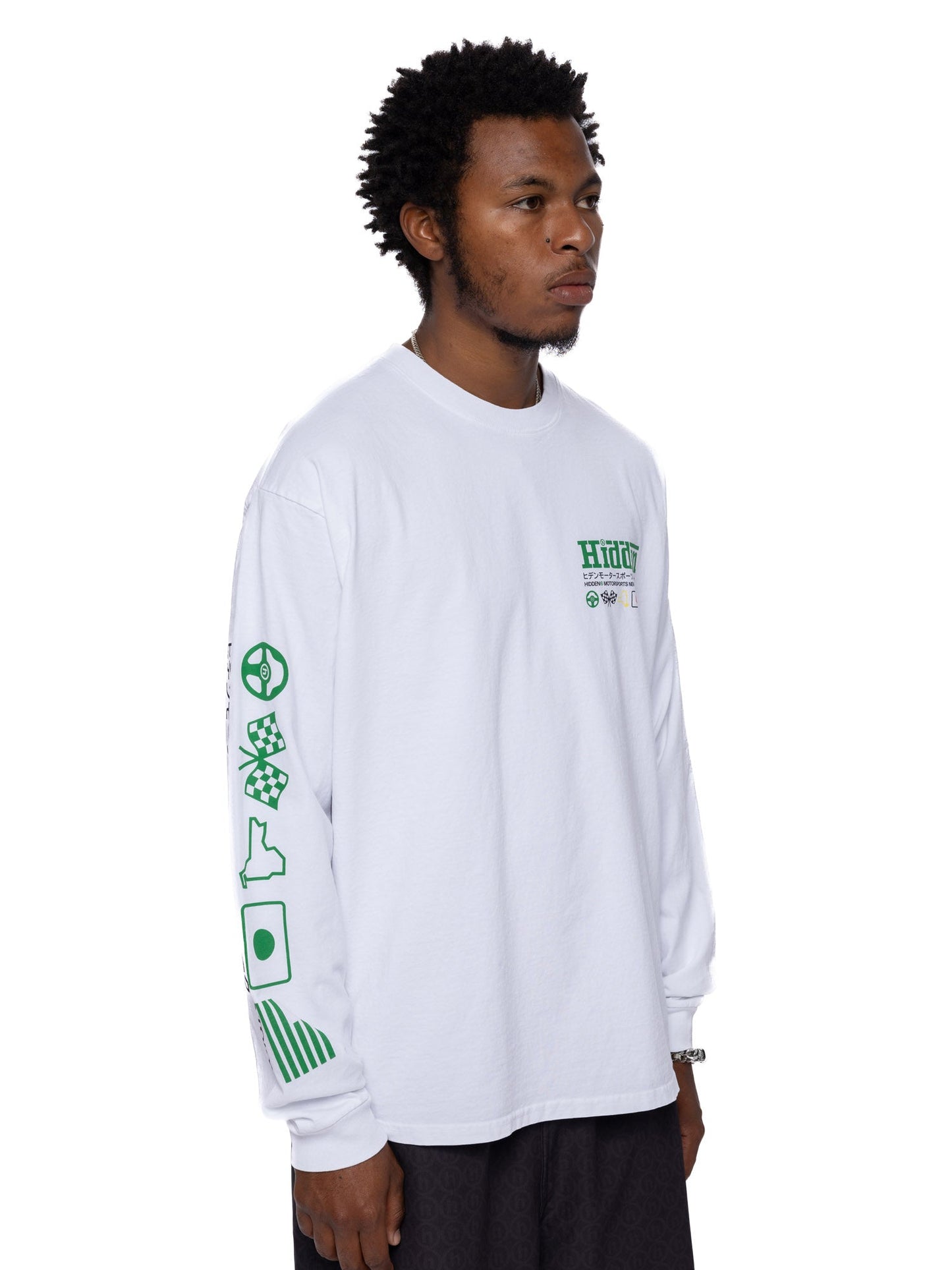 Hidden NY Selection Screen L/S Tee White