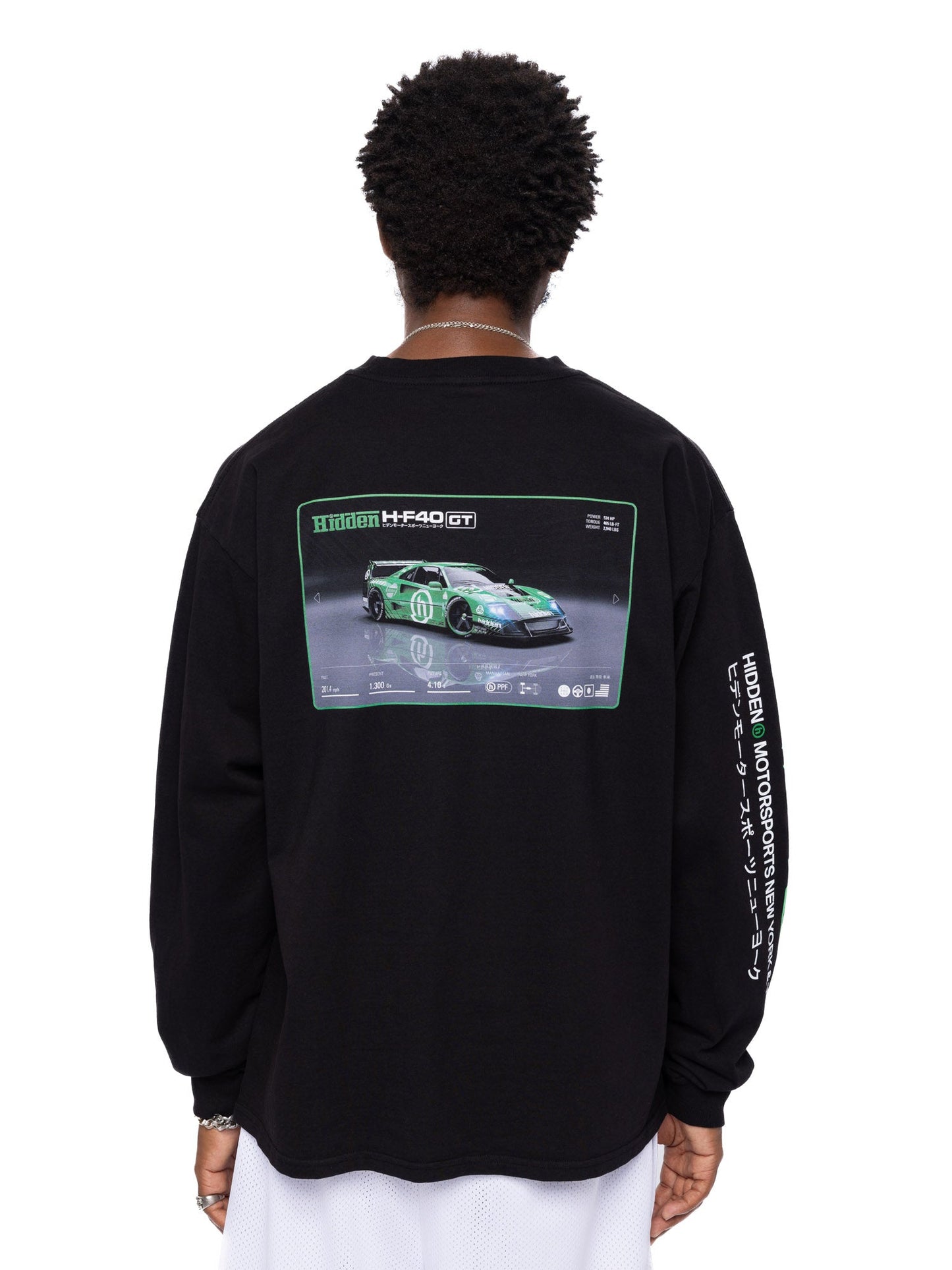 Hidden NY Selection Screen L/S Tee Black